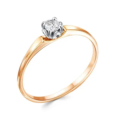 Золотые кольца с фианитами — купить золотое кольцо с фианитом в  интернет-магазине 