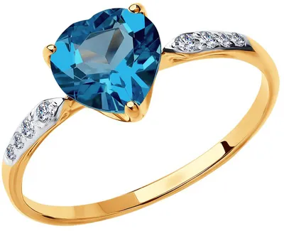 Серебряное кольцо с фианитом Korona-10 - Купить в Киеве, цена на Серебряные  кольца от магазина Golden Silver