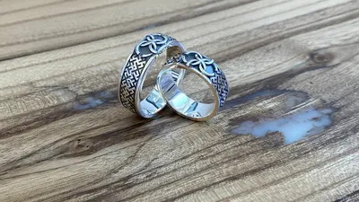 Парные обручальные кольца Е-601-B 💍 купить по цене 39620 руб. в Москве