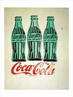 Энди Уорхол - Три бутылки Кока-Колы, 1962: Описание произведения | Артхив