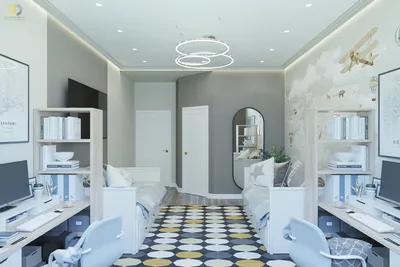 Дизайн комнаты в общежитии: как обыграть семейный и студенческий интерьер |  