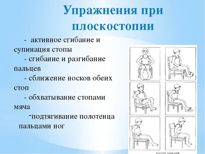 Физкультура для всех: для детей и взрослых » Методики и упражнения лечебной  физкультуры » ЛФК при плоскостопии