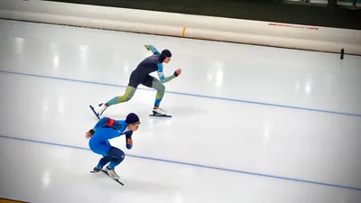 Российские конькобежцы взяли серебро в командном пасьюте на Олимпиаде ::  Олимпиада 2022 :: РБК Спорт