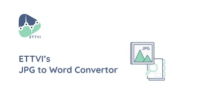 Конвертировать JPG в Word онлайн | ETTVI Free Image to DOC Converter