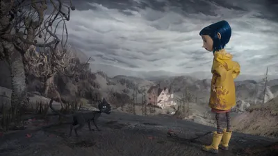 Обои на рабочий стол Коралина в стране кошмаров / Coraline, кукольный  мультфильм, обои для рабочего стола, скачать обои, обои бесплатно