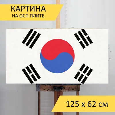 Купить флаг Южной Кореи на заказ в Екатеринбурге