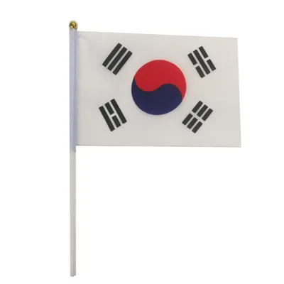 Флаг Южной Кореи, Корея, Флаги стран мира, материал полиэфирный шелк,  размер большой 90х145 см, производство России - купить Флаг по выгодной  цене в интернет-магазине OZON (1269830791)