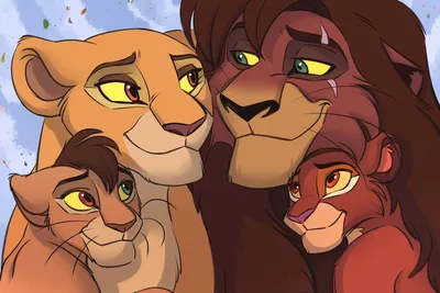 Король Лев 4:Семья Кову и Киары|The Lion King 4:Kovu and Kiara's Family -  YouTube