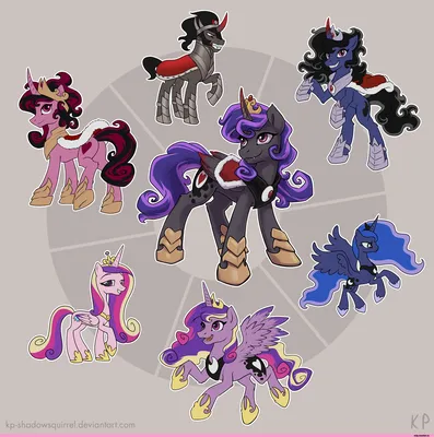 kp-shadowsquirrel. dévia  / Princess Luna (принцесса Луна) ::  Princess Cadence (принцесса Кейденс) :: King Sombra :: mlp art :: mlp OC ::  royal :: minor (второстепенные персонажи) :: my little pony (