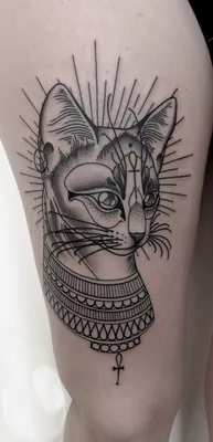 Тату кошка. Мини тату котенок. Тату любовь.Tattoo cat. Mini kitten tattoo.  Tattoo love. | Тату, Тату минимализм, Татуировки