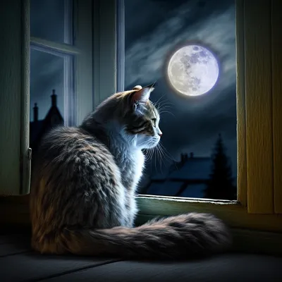 Кошка Луна Хэллоуин - Бесплатное изображение на Pixabay - Pixabay