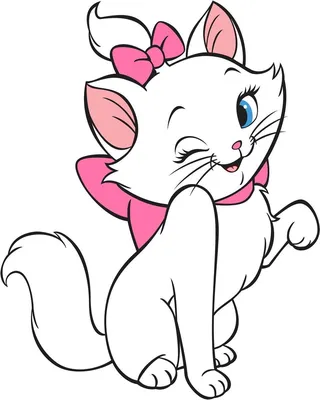 Marie cat. Кошечка Мари. PNG. | Диснеевские темы, Кошечка, Обои