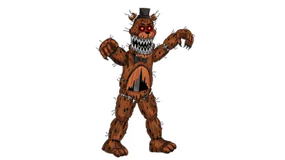 Фигурка Фредди кошмарного FNAF. Доставка по России | Музыка Детства