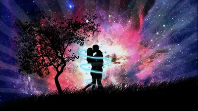 Мини-раскраска "Космическая любовь" | Пикабу