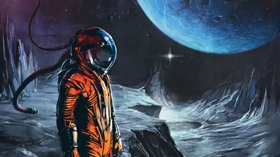 Пазл Космонавт на луне - играть - собирать онлайн бесплатно без регистрации  - игра