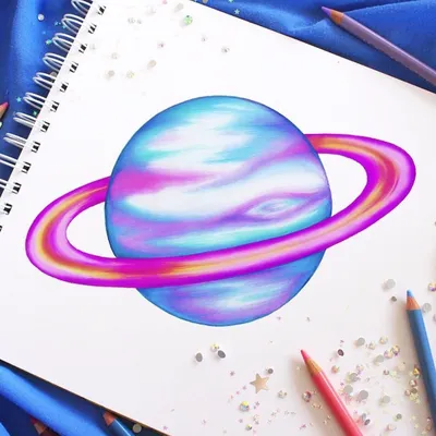 Рисунки "космос" для срисовки