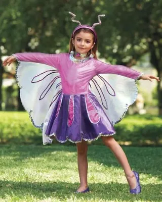 Костюм бабочки для девочки (2 мастер-класса) | Модные стили, Костюм, Девочка