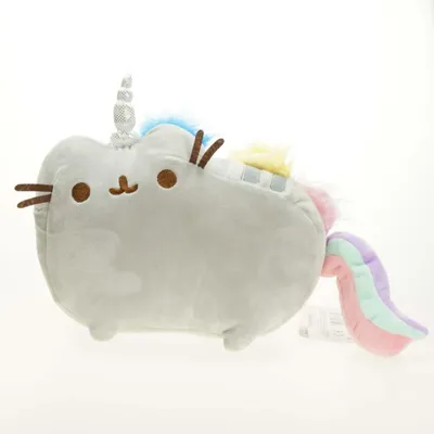 Плюшевая мягкая игрушка Кот Пушин Единорог 15х18см Pusheen Cat  (ID#1884744888), цена: 390 ₴, купить на 