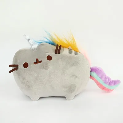 Подушка Кот Пушин Единорог "Pusheen the cat" 30см купить в магазине в Москве