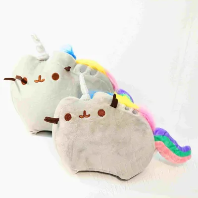 Мягкая игрушка Pusheen Cat Unicorn (Кот-Единорог) 15 см - купить с  доставкой по выгодным ценам в интернет-магазине OZON (647080209)