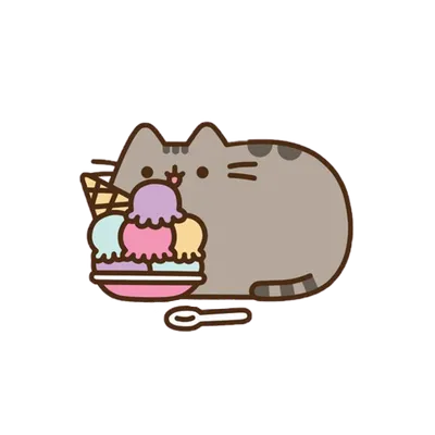 Создать мем "котик pusheen, кот пушин, пушин" - Картинки - 