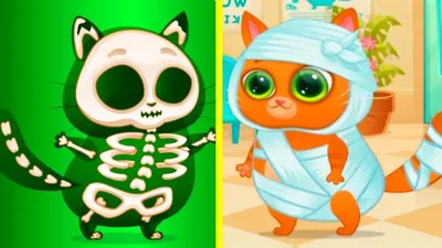 Котенок БУБУ заболел ВЕТРЯНКОЙ Мой виртуальный котик Bubbu My Virtual Pet  Мультик игра для детей - Dailymotion Video