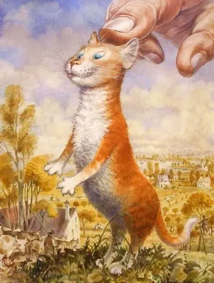 Кошки в искусстве: картины с котиками и скульптуры красивых котов