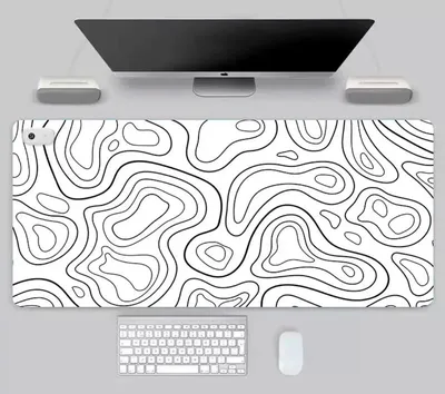 Купить Great Wave Off Art Большой размер коврик для мыши из натурального  каучука ПК Компьютерный игровой коврик для мыши Настольный коврик с  запирающимся краем для CS GO LOL | Joom