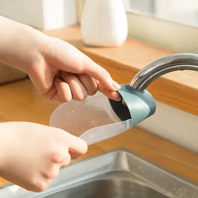 1 шт. удобные силиконовые удлинители для крана для кухни ванной комнаты,  милые смесители для воды для детей, ручная стирка | AliExpress