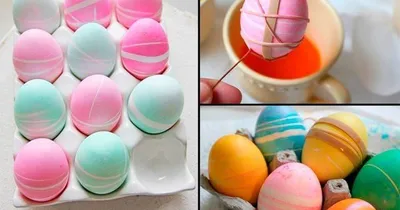Как покрасить яйца на Пасху пищевыми красителями