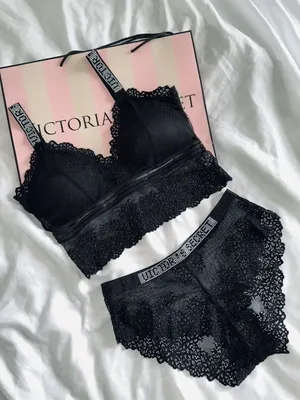 Кружевной комплект красивое нижнее секси белье со стразами Victoria's  Secret 160712251 купить за 748 ₽ в интернет-магазине Wildberries