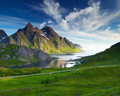 Красивые обои горы 1280x1024, картинки горная природа, скачать обои  высокого качества