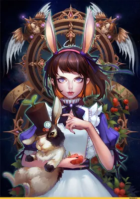 красивые картинки :: Алиса в стране чудес :: alice in wonderland ::  акварель :: art (арт) / картинки, гифки, прикольные комиксы, интересные  статьи по теме.