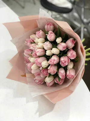Букет тюльпанов «Сама нежность» - Красивые цветы в Тамбове