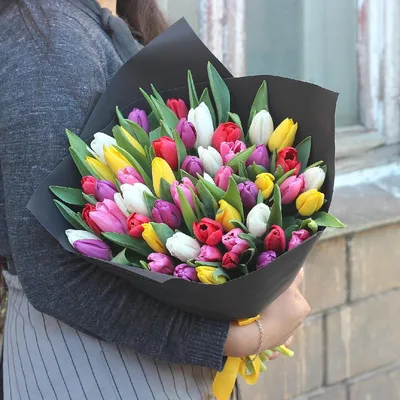 45 тюльпанов | Цветы.Ру