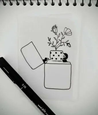 Картинки для срисовки черной ручкой - 85 фото