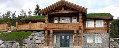 Красивые деревянные дома