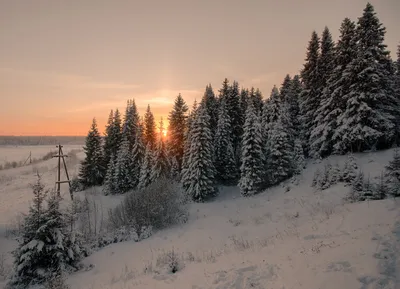 Русская деревня зимой ❄️ Красиво, …» — создано в Шедевруме