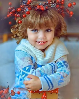 Топ-10 самых красивых детей России | радужный слон | Дзен