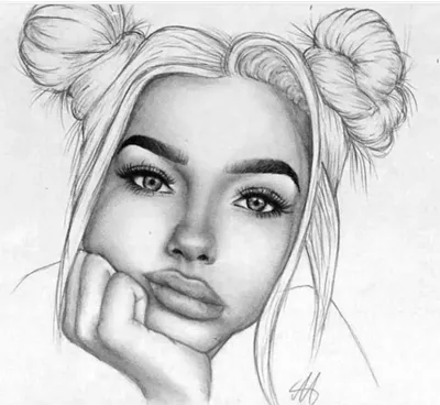 Рисуем карандашом ДЕВУШКУ В ШАПКЕ/944/Draw a GIRL IN a HAT with a pencil -  YouTube