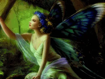 Аниме девушка с бабочками - фото и картинки: 32 штук