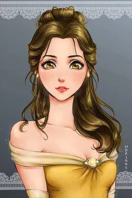 Супер красивые рисунки Дисней Принцесс - 