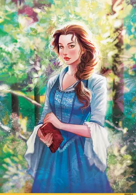 Disney :: красивые картинки :: арт девушка :: lucasgomes :: Belle /  картинки, гифки, прикольные комиксы, интересные статьи по теме.