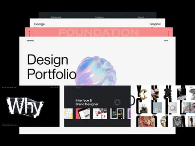 Как сделать портфолио графического дизайнера: примеры
