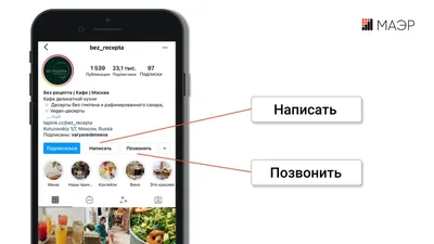 Блог МАЭР - Школа SMM: как правильно оформить профиль в Instagram