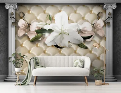 Купить Наклейка на стену Белое облако Красивые обои Специальный дизайн  Модный домашний декор Декоративные наклейки для дома | Joom