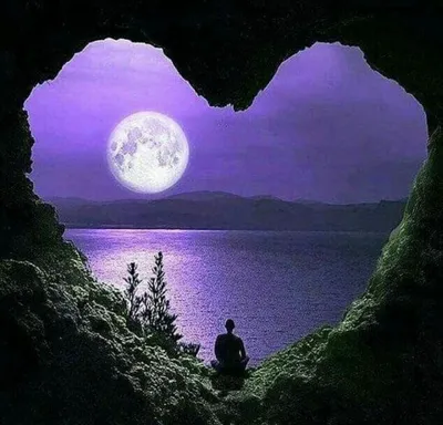 Картинки ночной луны красивые (69 фото) » Картинки и статусы про окружающий  мир вокруг