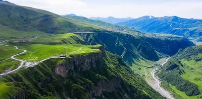 Горная дорога, эстетично, красиво, …» — создано в Шедевруме