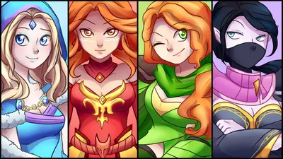 DOTA 2 Cuties - DOTA 2 Game Wallpapers Gallery