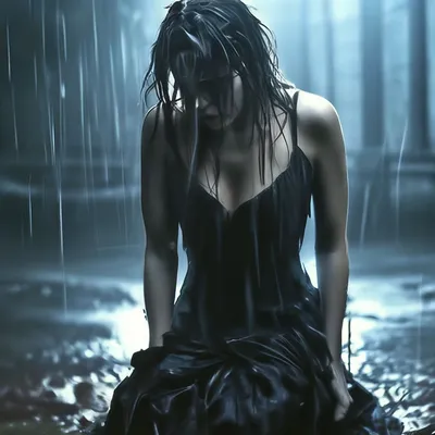 Футаж - Дождь, осень, грусть, слёзы, девушка... ProShow Producer. - YouTube